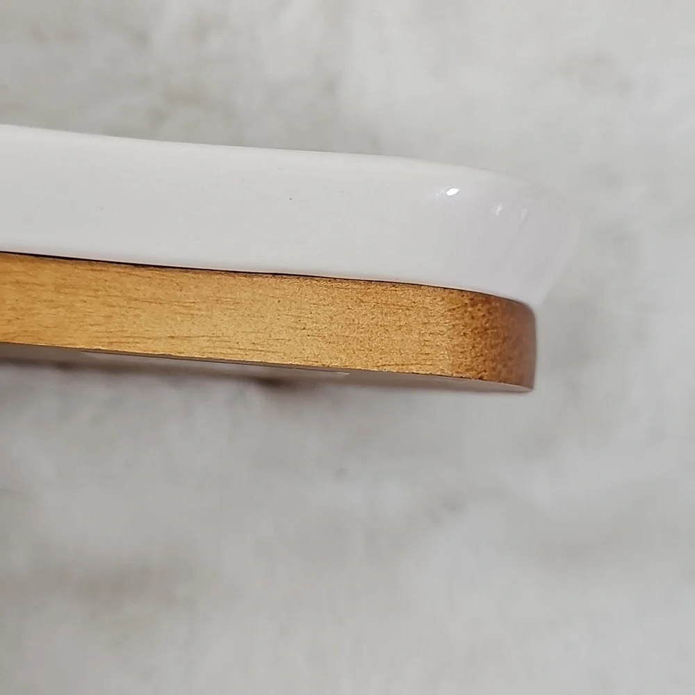 Rae Dunn Soap Dish WASH. Nwt. Ceramic top and wood bottom. 5½